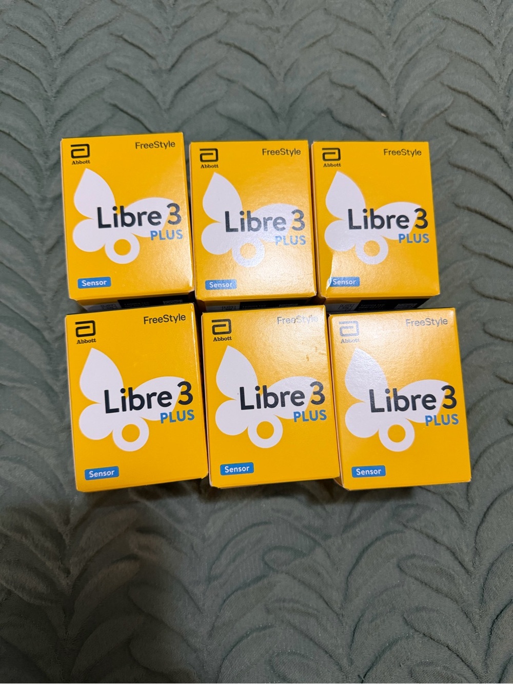 Libre 3 bundle of 6 boxes of Freestyle Sensor